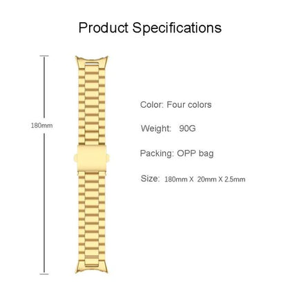 Stainless Steel Watch Band for Google Pixel Watch 41mm