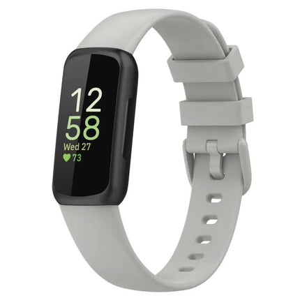 Fitbit Inspire 3 Silicone Watch Band Solid Color L/S