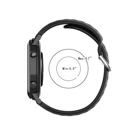 20mm Sport Silicone Watch Band For Huawei GT2 Galaxy Active2