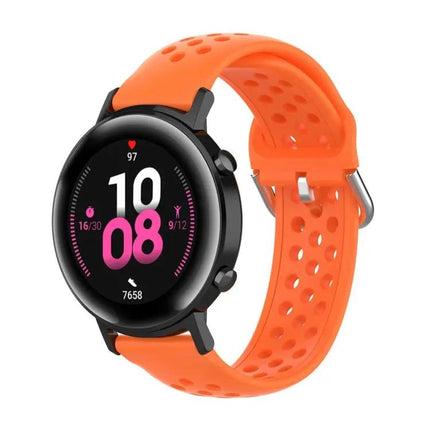 20mm Sport Silicone Watch Band For Huawei GT2 Galaxy Active2