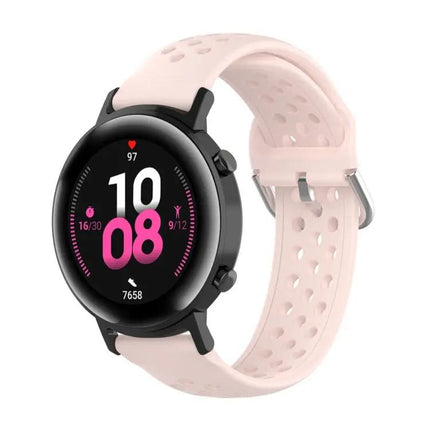 20mm Sport Silicone Watch Band For Huawei GT2 Galaxy Active2