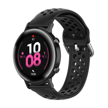 20mm Sport Silicone Watch Band For Huawei GT2 Galaxy Active2