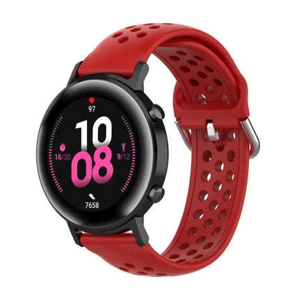 20mm Sport Silicone Watch Band For Huawei GT2 Galaxy Active2