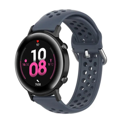 20mm Sport Silicone Watch Band For Huawei GT2 Galaxy Active2