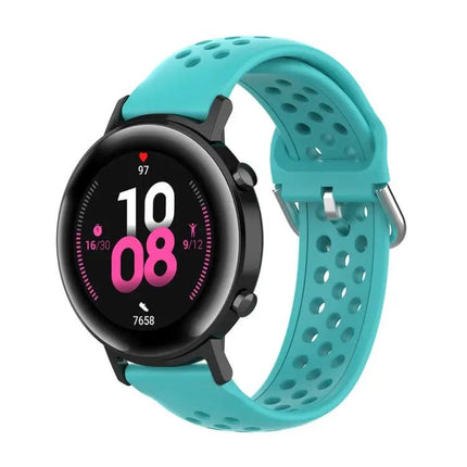 20mm Sport Silicone Watch Band For Huawei GT2 Galaxy Active2