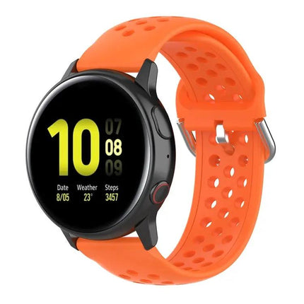 20mm Sport Silicone Watch Band For Huawei GT2 Galaxy Active2