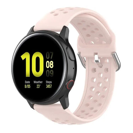 20mm Sport Silicone Watch Band For Huawei GT2 Galaxy Active2