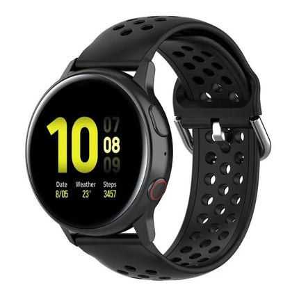 20mm Sport Silicone Watch Band For Huawei GT2 Galaxy Active2