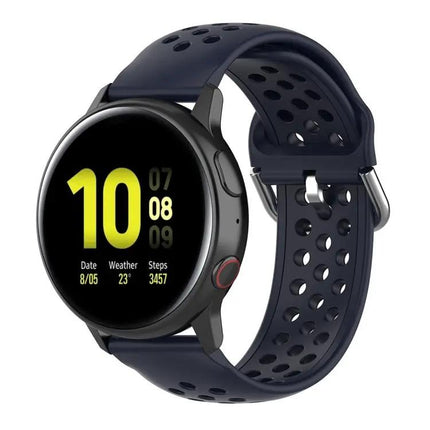 20mm Sport Silicone Watch Band For Huawei GT2 Galaxy Active2