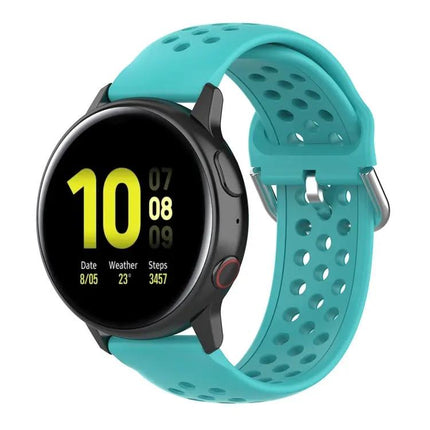 20mm Sport Silicone Watch Band For Huawei GT2 Galaxy Active2