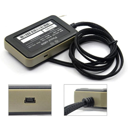 Essential accessory for truck drivers managing emissions on routes - AdBlue emulator box with cable and connector