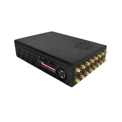 Versatile Portable Mobile Signal Jammer for Everyday Use black 16-band portable jammer with multiple SMA antenna ports
