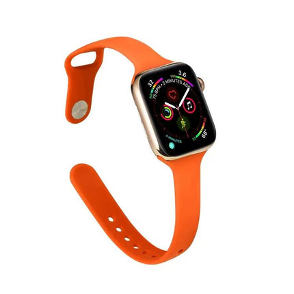 Silicone Replacement Watch Band For Apple Watch 38-44mm