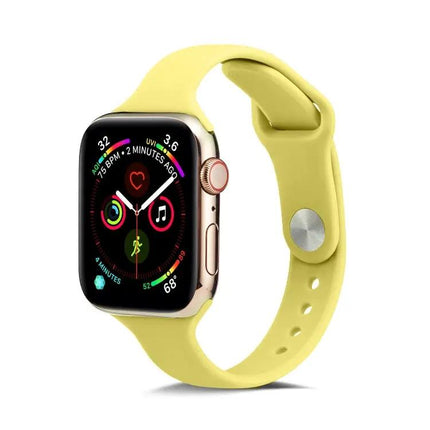 Silicone Replacement Watch Band For Apple Watch 38-44mm