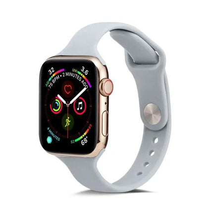 Silicone Replacement Watch Band For Apple Watch 38-44mm