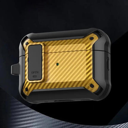 Bumblebee Carbon Fiber Case for Everyday Earphone Protection