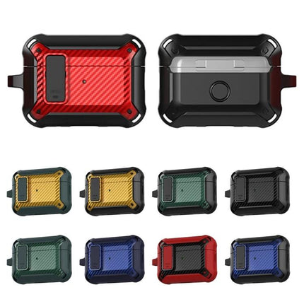 Bumblebee Carbon Fiber Case for Everyday Earphone Protection – rugged 360° carbon fiber & PC case in multiple colors for commuters and gym-goers