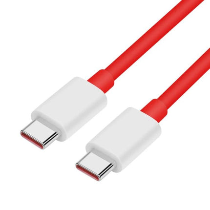 OnePlus 9 Charging Cable for Daily Mobile Essentials – red USB-C fast charging cable, durable connectors for commuting and desk use