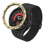 For Samsung Galaxy Watch5 Pro 45mm A Style / Gold