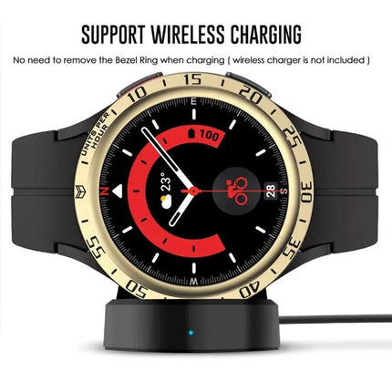 Protective Steel Frame For Samsung Galaxy Watch5 Pro 45mm