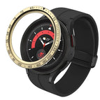 For Samsung Galaxy Watch5 Pro 45mm E Style / Gold