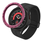 For Samsung Galaxy Watch5 Pro 45mm E Style / Wine Red