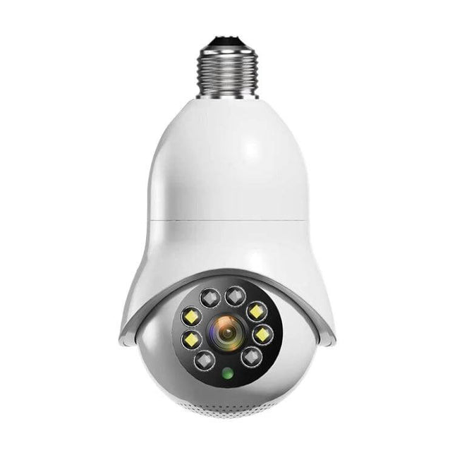 WiFi Light Bulb Camera for Home Security Monitoring - 720P bulb camera with motion detection and mobile alerts