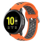 For Galaxy Watch Active2 / Active / Orange + Grey