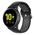 For Galaxy Watch Active2 / Active / Black + Grey