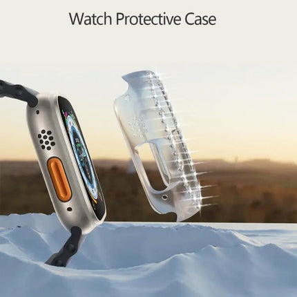 Diamond Hollow PC Protective Case For Apple Watch Ultra 49mm