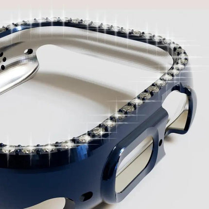 Diamond Hollow PC Protective Case For Apple Watch Ultra 49mm