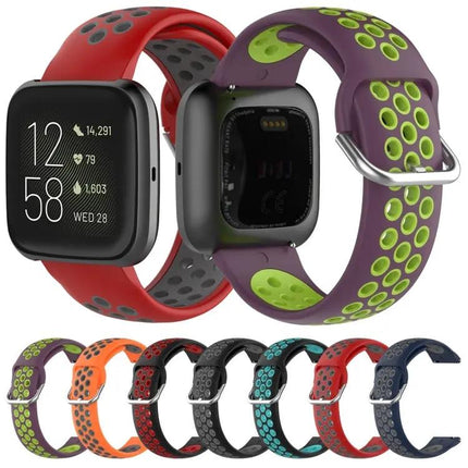 Fitbit Versa 2/Versa/Versa Lite 23mm Two-Tone Sport Band