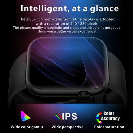 1.85 Inch Smartwatch For Daily Fitness And Bluetooth Calls
