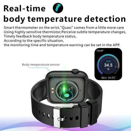 1.85 Inch Smartwatch For Daily Fitness And Bluetooth Calls