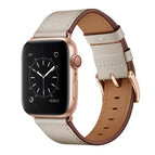 For Apple Watch Series 8&7 41mm / SE 2&6&SE&5&4 40mm / 3&2&1 38mm / Beige