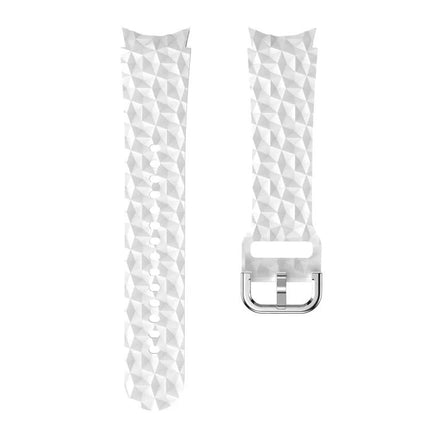 Rhombus Silicone 20mm Watch Band for Galaxy Watch 5/5 Pro