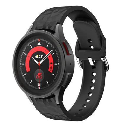 Rhombus Silicone 20mm Watch Band for Galaxy Watch 5/5 Pro