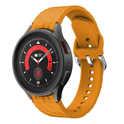 Rhombus Silicone 20mm Watch Band for Galaxy Watch 5/5 Pro
