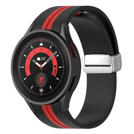 Two-Tone Silicone Watch Band For Samsung Galaxy Watch 5 Pro
