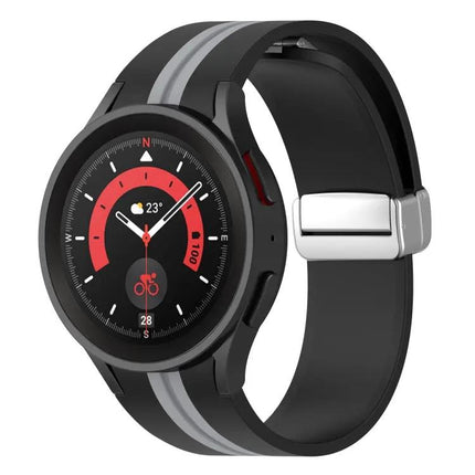 Two-Tone Silicone Watch Band For Samsung Galaxy Watch 5 Pro