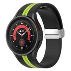 For Samsung Galaxy Watch 5 Pro / Black Lime Green