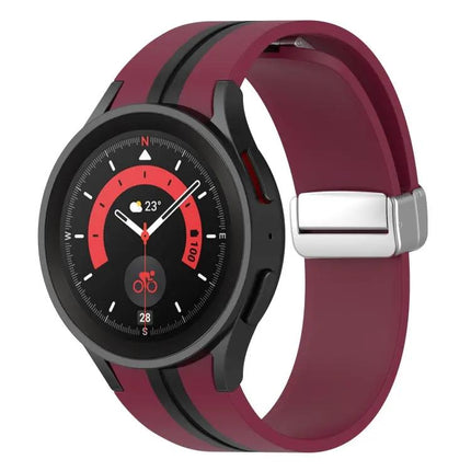 Two-Tone Silicone Watch Band For Samsung Galaxy Watch 5 Pro