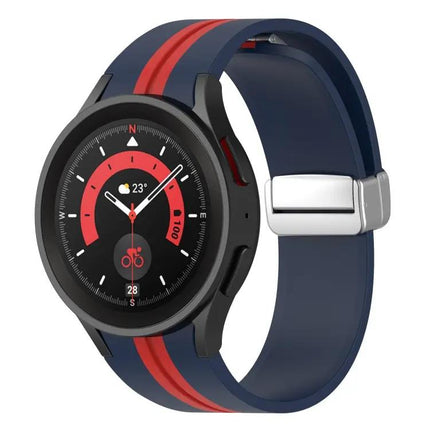 Two-Tone Silicone Watch Band For Samsung Galaxy Watch 5 Pro