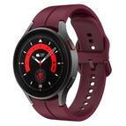 For Samsung Galaxy Watch 5 40mm / 44mm / Wine Red
