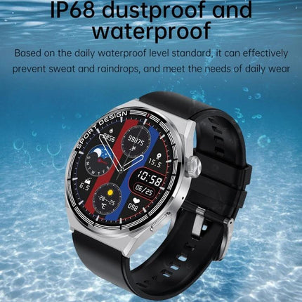 MD3MAX Smart Watch for Daily Health and Activity Tracking - IP68 waterproof smartwatch with 1.39-inch 390x390 display for heart rate and sleep monitoring