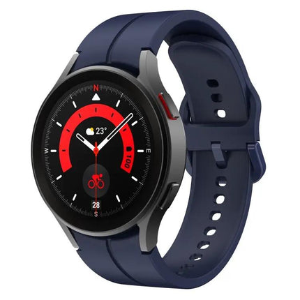 Silicone Buckle Band For Samsung Galaxy Watch 5 Pro 45mm