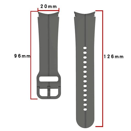 Silicone Buckle Band For Samsung Galaxy Watch 5 Pro 45mm