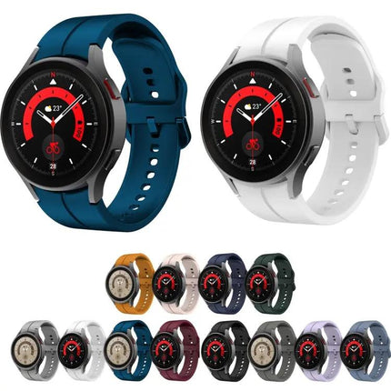 Silicone Buckle Band For Samsung Galaxy Watch 5 Pro 45mm