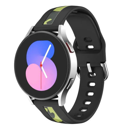 Samsung Silicone Watch Band Vertical Grain Print 40/44/45mm