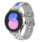For Samsung Galaxy Watch 5 40mm / 44mm / Grey Blue Camouflage